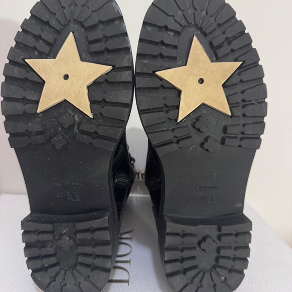 Dior D-Strike Ankle Boots, crafted in black matte calfskin - Picture 7 of 9